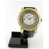 Image 2 : New Techno Com Diamond Bezel Mens Watch (WAT-199)