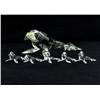 Image 2 : Handcrafted Glass Sea Lion Mom & Kids (DEC-385)