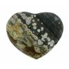 470ct Colorful Gem Grade Sea Jasper Heart (GEM-21148)