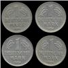 Image 2 : 1964D/G/F/J Germany 1 Mark Hi Grade RARE 4 Pcs (COI-8161)