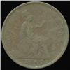 Image 2 : 1861 British Victoria Penny Circulated (COI-7206)