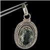 36.5ctw Alexandrite Quartz Garnet Silver Pendant (JEW-2443)