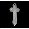 85.85ct Burma Imperial Jadeite Cross Pendant (JEW-2036)