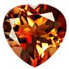 7.74ct Heart Orange Imperial Topaz Appr Est $19k (GEM-27726)
