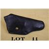 Image 1 : Interesting leather chamois lined flap  holster for a small frame revolver, circa  1870’s to 1890’s 