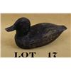 Image 1 : Older hand carved wood duck decoy in overall  worn but good condition; a great decorator  for the hu