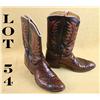 Image 1 : Pair of Nocona Sea Turtle cowboy boots in  factory box and in overall very good  condition, approx. 