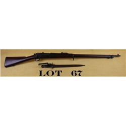 U.S. Springfield Krag Model 1898 bolt-action  military rifle, 30-40 Krag cal.,  30” barrel,  militar