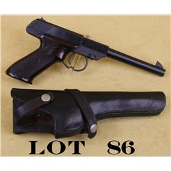 High Standard Dura-Matic Model 101 semi-auto  target pistol, .22 LR cal., 6-1/2” barrel,  blue finis