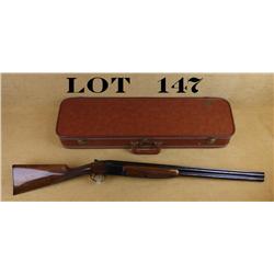 Cased Belgian-made Browning Grade 1  Superlight O/U shotgun, 12 gauge, 28” barrels  (over barrel ful