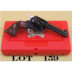 John Wayne Commemorative Ruger New Vaquero  SAA revolver, .45 cal., 4-1/2” barrel,  ornamented blued