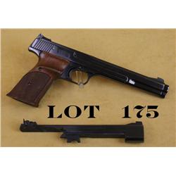 Smith & Wesson Model 41 semi-auto target  pistol with extra barrel assembly, .22LR  cal., 7-1/2” bar