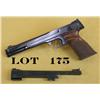 Image 2 : Smith & Wesson Model 41 semi-auto target  pistol with extra barrel assembly, .22LR  cal., 7-1/2” bar