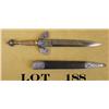 Image 1 : Beautifully accomplished Spanish dagger  approx. 17” overall with an approx. 9” blade  that is etche