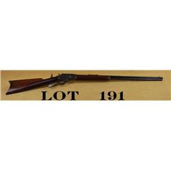 Marlin Model 1893 lever action rifle, .32-20  cal., 24” octagon barrel, blue finish, wood  stocks, #