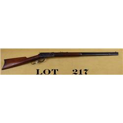 Winchester Model 1894 lever action rifle, .30  WCF cal., 26” octagon barrel, full magazine,  blue fi