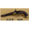 Image 2 : Interesting Charleville flintlock converted  to percussion single shot pistol, 7” round  barrel, bra