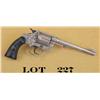 Image 2 : Colt Police Positive DA revolver, 6” barrel,  scroll engraved  with back strap inscribed  “Salitrera