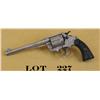 Image 3 : Colt Police Positive DA revolver, 6” barrel,  scroll engraved  with back strap inscribed  “Salitrera
