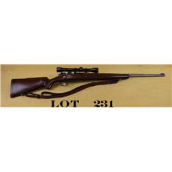 Customized bolt-action Mauser rifle, .270  Win. cal.,  24” barrel with matted rib marked  “Made in A