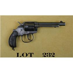 Colt Model 1902 DA revolver, U.S. marked and  R.A.C. inspected (aka “Philippine Model”),  .45 cal., 