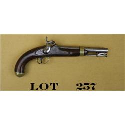 Aston percussion single shot pistol  re-stamped as a copy for a Confederate  Palmetto pistol, .58 ca