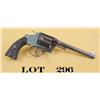 Image 1 : Colt Police Positive DA revolver, .38 Special  cal., 6” barrel, blue finish, checkered Colt  hard ru