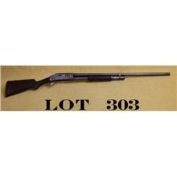 Winchester Model 97 takedown pump shotgun, 12  gauge, full choke, 30” barrel, blue finish,  wood sto