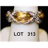 Image 1 : Custom design two-tone yellow and white gold  diamond ring. Very Italian in styling. At  least 14kt 