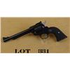 Image 2 : Ruger New Model Single-Six revolver, .17HMR  cal., 6-1/2” barrel, black finish, checkered  black Rug