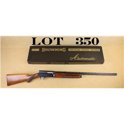 Belgian-made Browning Auto 5”Twenty” Model  semi-auto shotgun, 20 gauge, 28” barrel, blue  finish, c