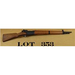 French MAS Model 1936 bolt-action rifle,  7.5mm cal., 22-1/2” barrel, import marked,  parkerized fin