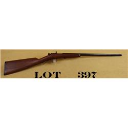 Winchester Model 36 bolt-action shotgun, 9mm  rimfire cal., 17-1/2” barrel, blue finish,  wood stock