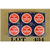 Image 1 : Lot of six boxes of factory Peters Victor  field loads of 12 gauge shotgun shells in  older style bo