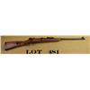 Image 1 : Sporterized Mauser BA rifle, 8mm, 24” round  barrel, reblued finish, import-marked, wood  stock, #M1