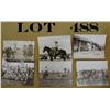Image 2 : Lot of sepia tone photos of 101 Ranch and  performers approx. 10-7/8” in height by  13-3/4” in width