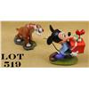 Image 1 : Lot of two Walt Disney Classics Collection  sculptures, both in factory cardboard boxes  including S