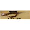 Image 1 : Weatherby Mark V bolt-action rifle, 7 mm W.  Mag. cal., 25” round barrel, blue finish,  checkered bl