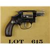 Image 1 : Interesting customized early flat latch,  four-screw Smith & Wesson pre-model 36 DA  revolver, .38 S