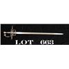 Image 1 : Composite swept hilt rapier in the style of  the 17th century, showing good quality  forging and met