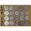 Image 1 : 20 mixed Morgan and Peace dollars, various  dates, AU Plus. Est: $300 - $600