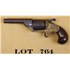 Image 2 : Moore front-loading revolver, .32 caliber  teat-fire, serial #4795. The revolver remains  in fair to