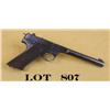 Image 1 : Hi-Standard Model H-D Military semi-auto  target pistol, .22LR cal., 6-1/2” barrel,  blue finish, ch