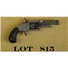 Image 1 : Marlin XXX spur trigger tip-up revolver, .30  cal., 3” barrel, nickel finish, checkered  black hard 