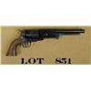 Image 2 : Italian copy of the famous Colt Walker  percussion revolver, .44 cal., 9” barrel,  blue and case har