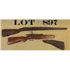 Image 1 : Lot of misc. rifle parts including a wood  stock for a military bolt-action rifle with  steel butt p