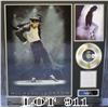 Image 1 : Framed salute to Pop Star Michael Jackson  approx. 33” x 33” and including a three  dimensional pict