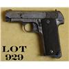 Image 2 : Ruby semi-auto pistol, 7.65mm cal., 3-1/4”  barrel, checkered wood grips, #85718. This  gun is in ov