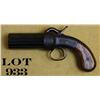 Image 2 : Reproduction of an Ethan Allen Pepperbox  percussion single action revolver by Hoppe’s,  six shot, .