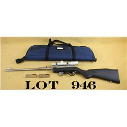 Marlin “Papoose” semi-auto rifle, .22LR only  cal., 16” barrel, stainless steel  construction, polym
